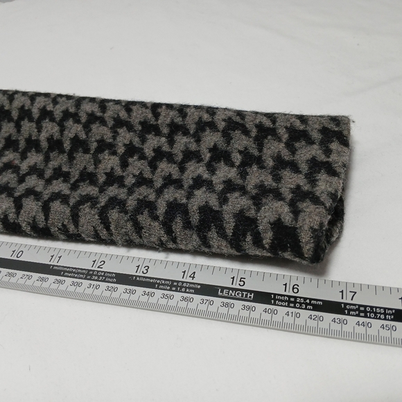 Garnet Hill Asymmetrical Boiled Wool Coat. Ladies Size 8 - Picture 10 of 10